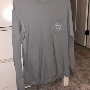 Always More Size Medium Gray Long Sleeve